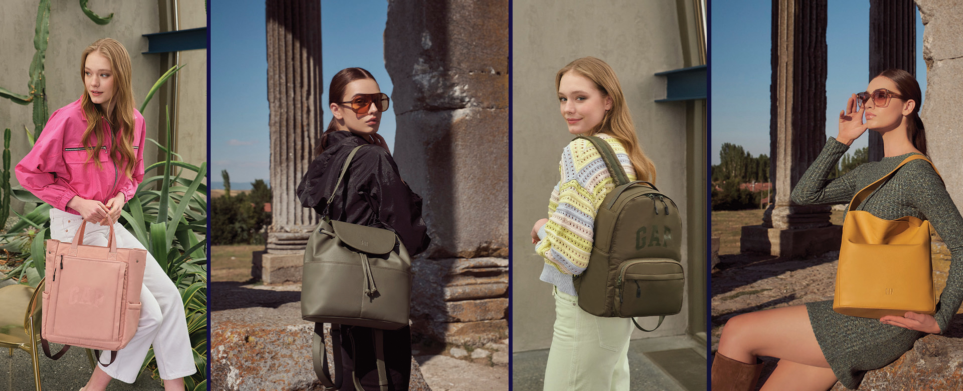 Over-Q launches one of the world's most iconic American Style apparel and accessories brand GAP’s bags.