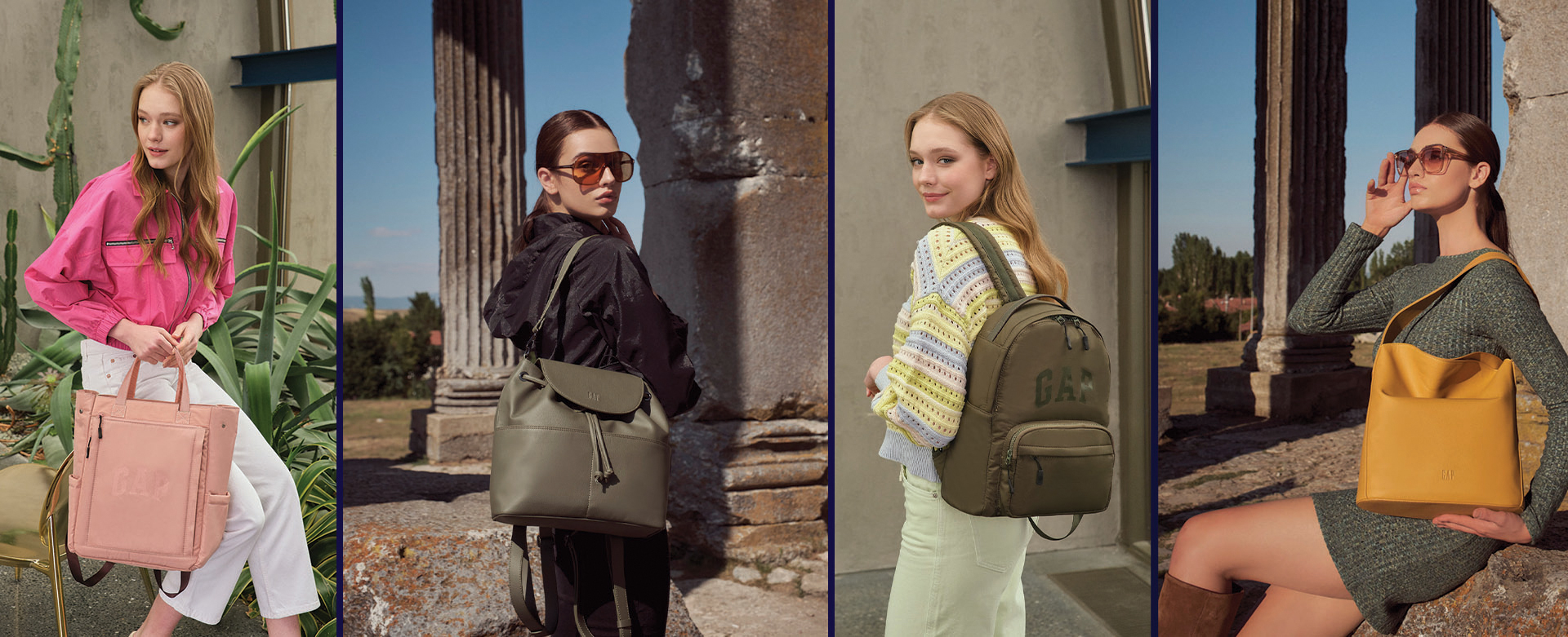 Over-Q launches one of the world's most iconic American Style apparel and accessories brand GAP’s bags.
