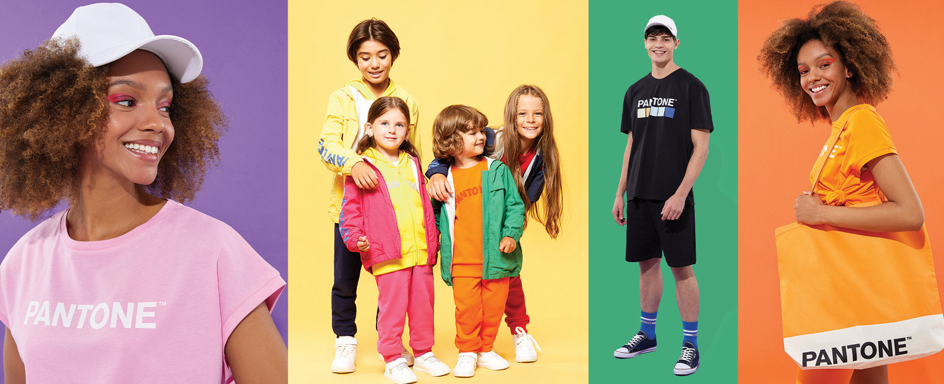Over-Q & LC Waikiki come together for a capsule PANTONE collection.